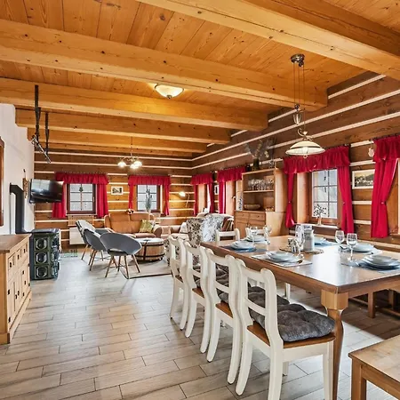 Dağ evi Bret V Krkonosich- Prostorna Se 3 Apartmany, Se Saunou Nebo Virivkou Žacléř